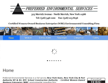 Tablet Screenshot of preferredenv.com